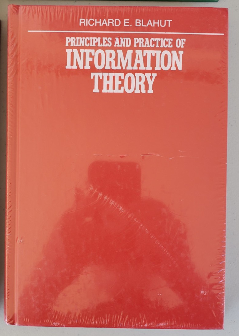 Information Theory Books Lot 4 NOS Picinbono Blahut Oswald Csiszor