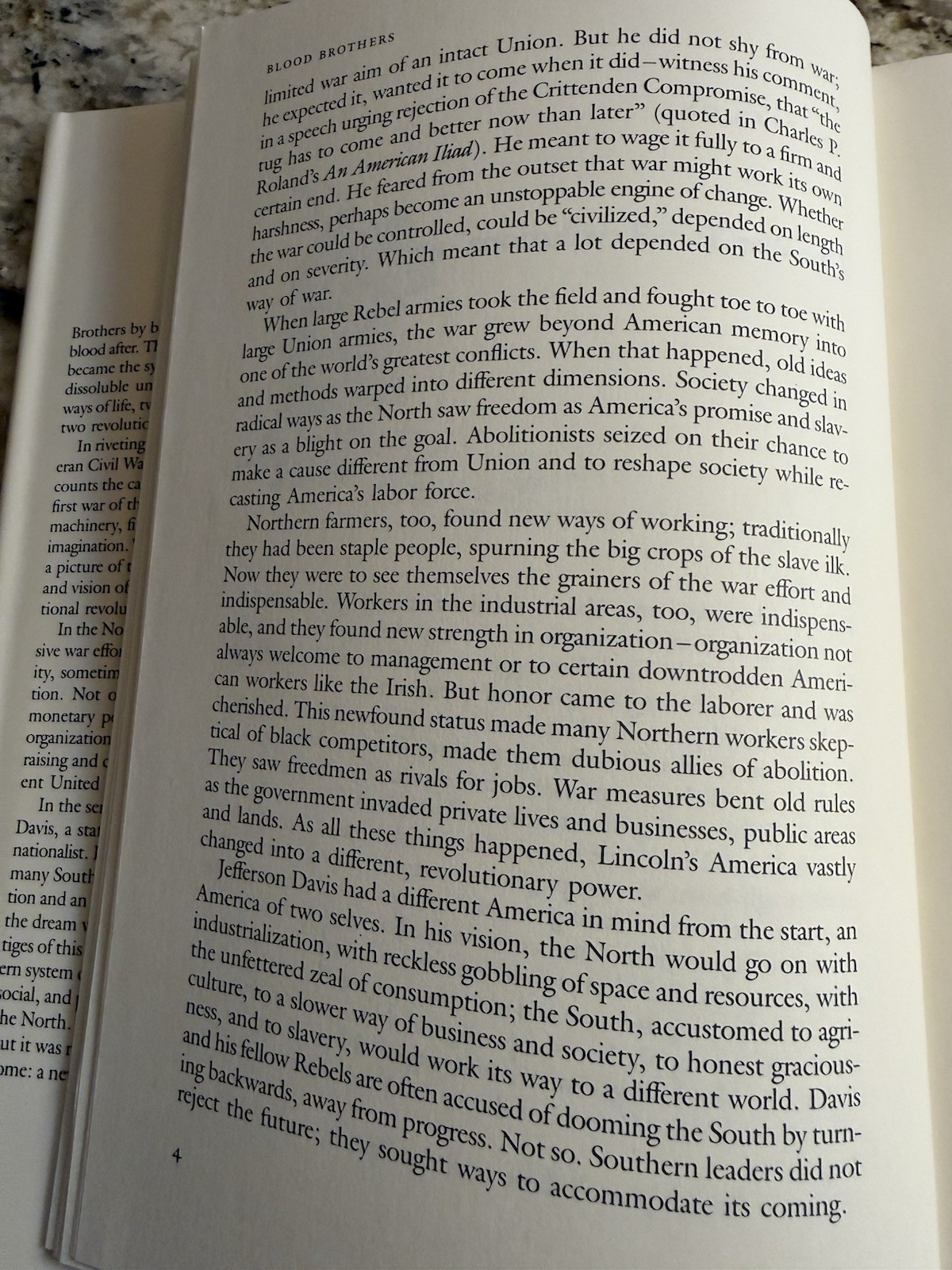 Blood Brothers: A Short History Of The Civil War by Frank E. Handover