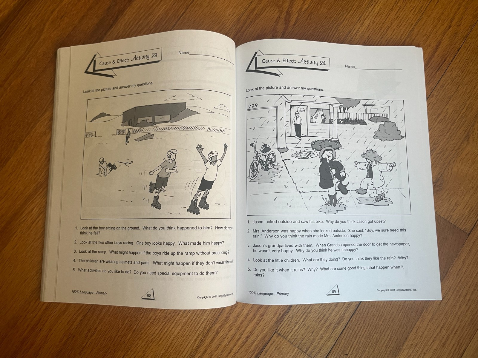 LinguiSystems 100% Language & 100% Language, Primary, Autism ASD Speech Therapy