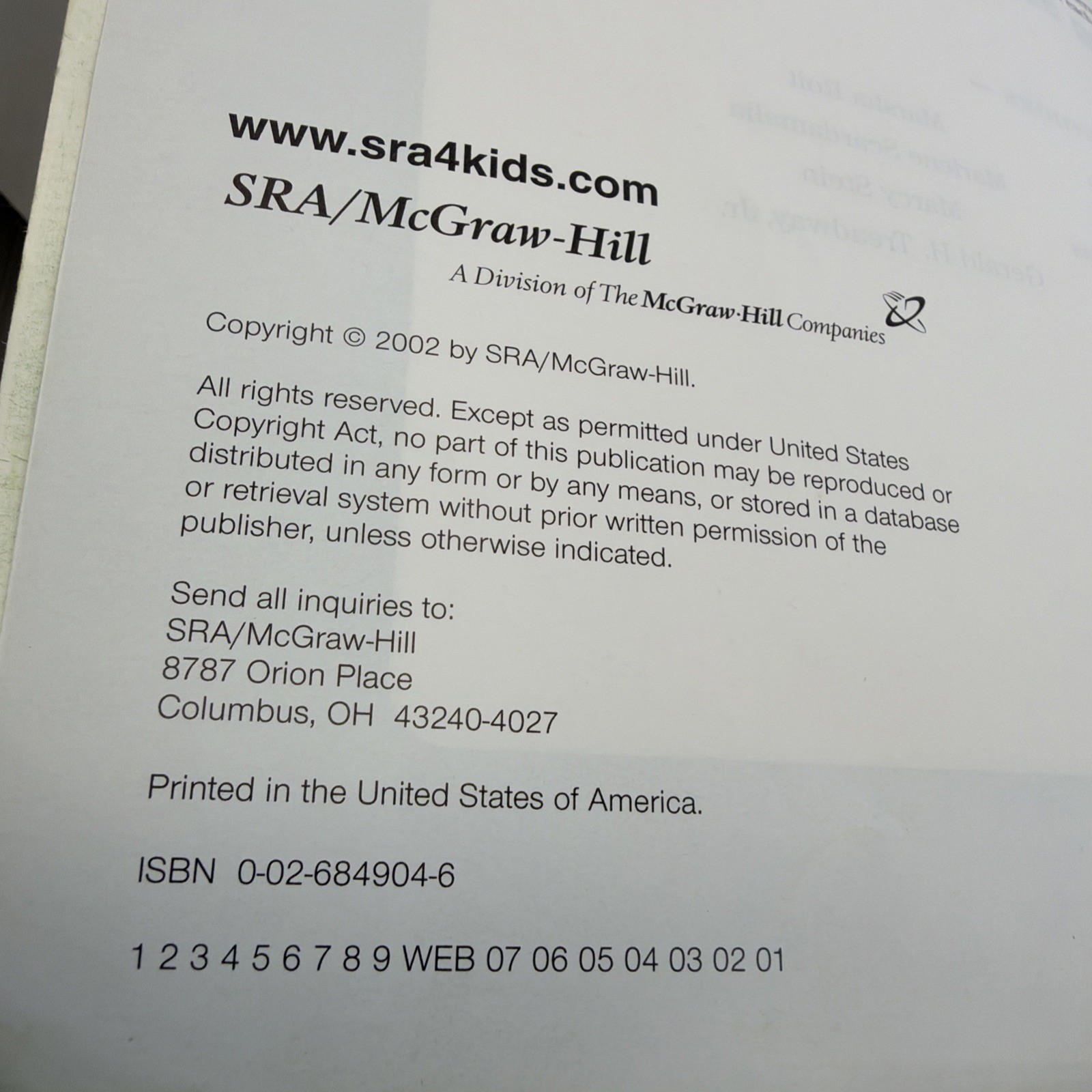 SRA Open Court Reading Level 2 Teacher’s Edition Unit 1 ELA