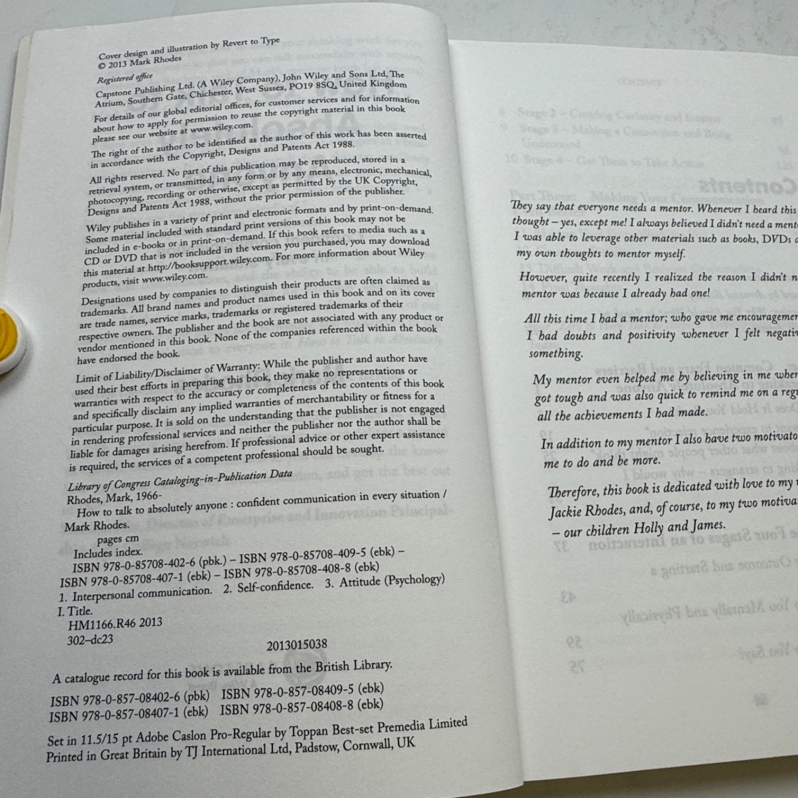 How To Talk To Absolutely Anyone Self-Help Paperback by Mark Rhodes