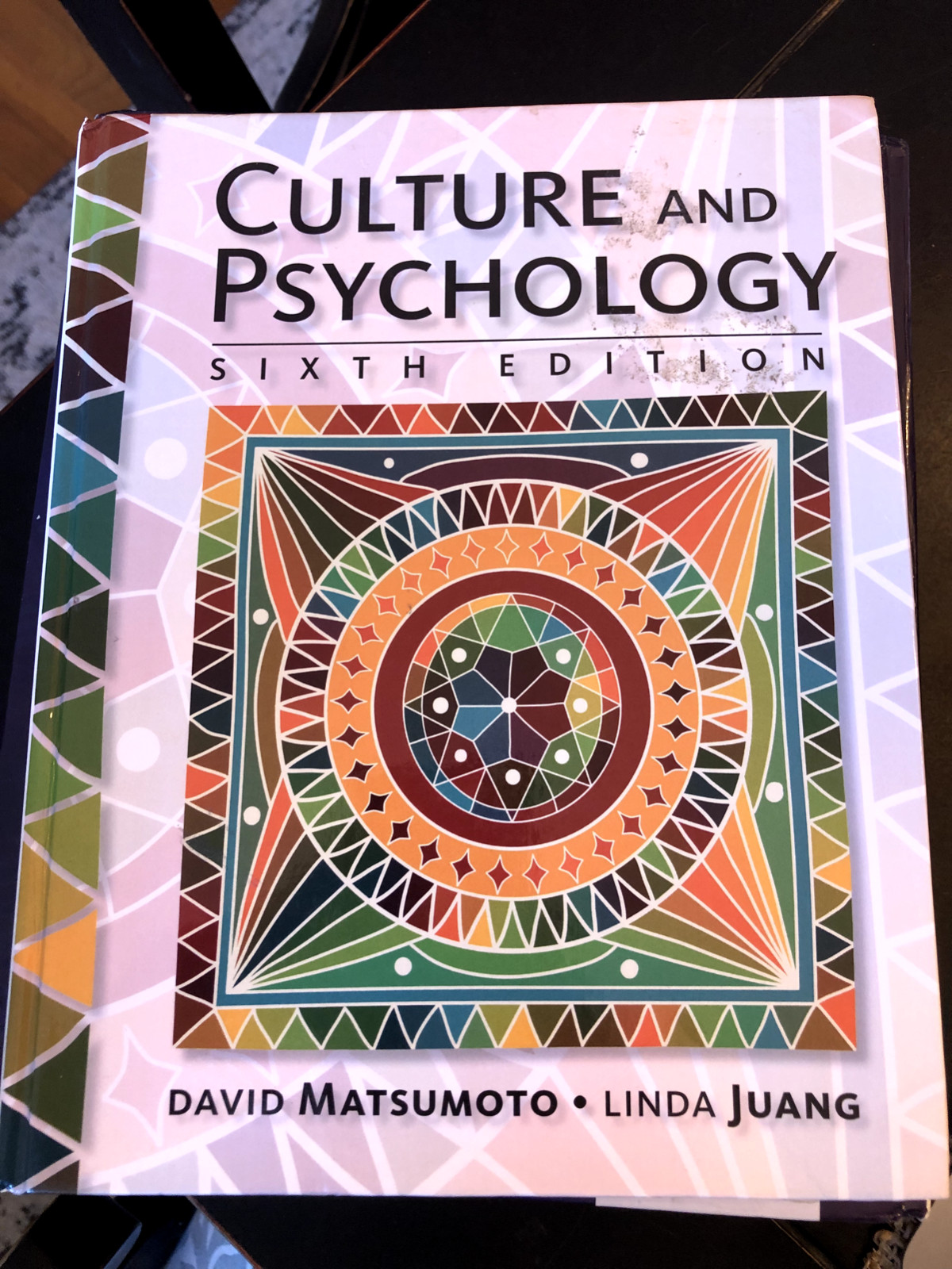Culture and Psychology by Linda Juang and David Matsumoto (2016, Hardcover,…