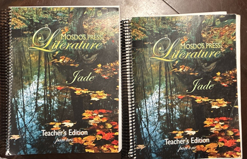 Mosdos Literature Teacher’s Edition – Jade, 7th Grade Curriculum – Two Volumes