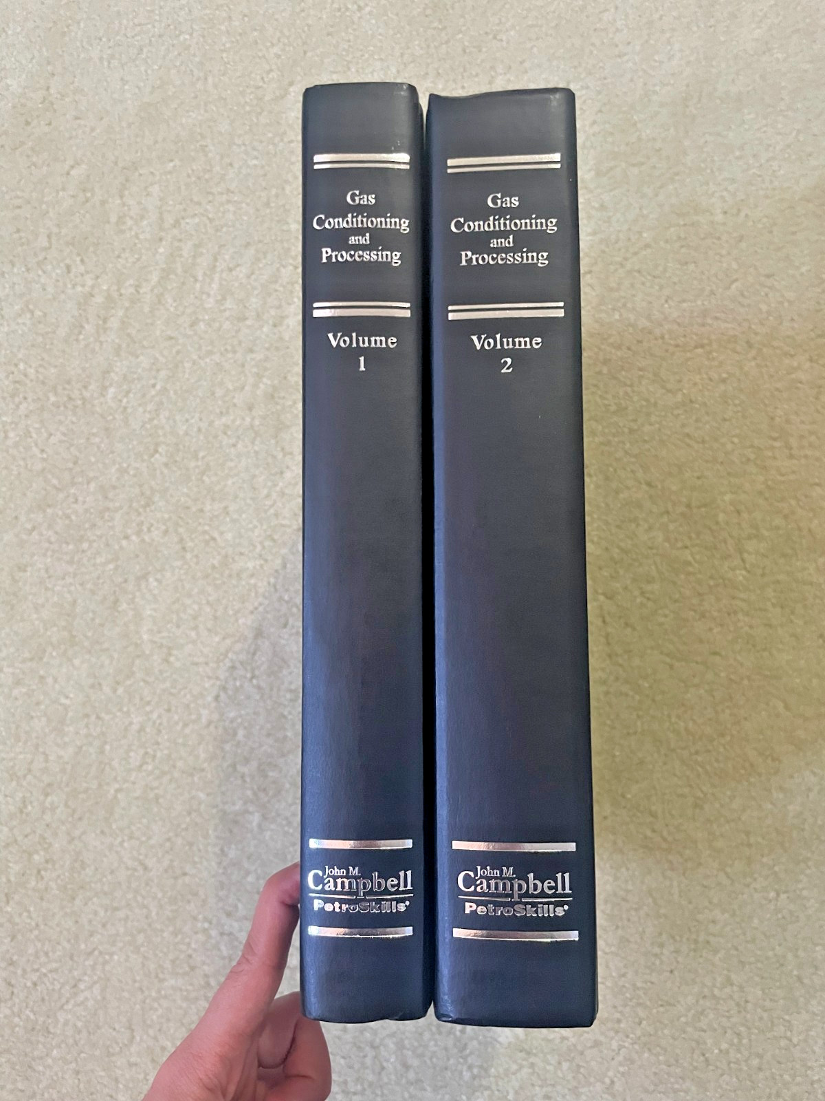 Gas Conditioning and Processing 9th Edition Vol 1 & 2 Set Campbell PetroSkills