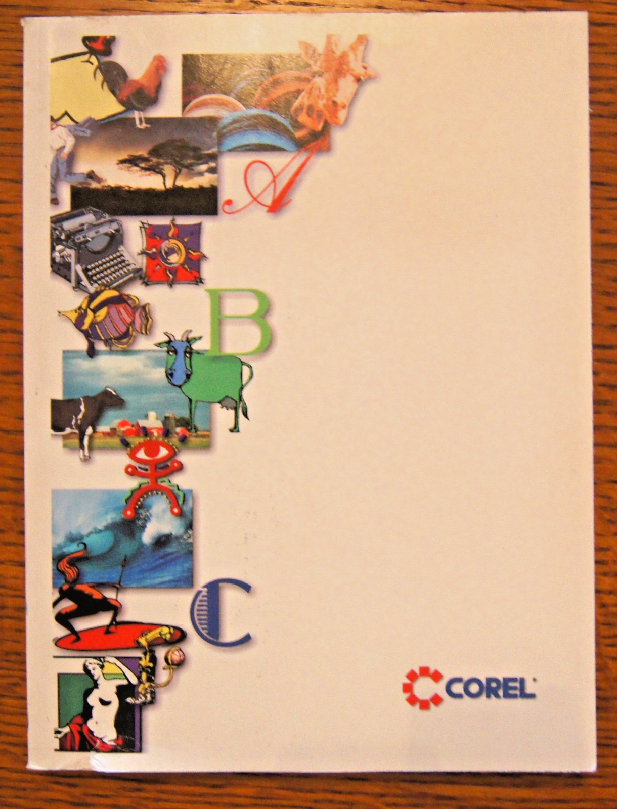Vintage ABC Corel Clipart and Font Guide 1998