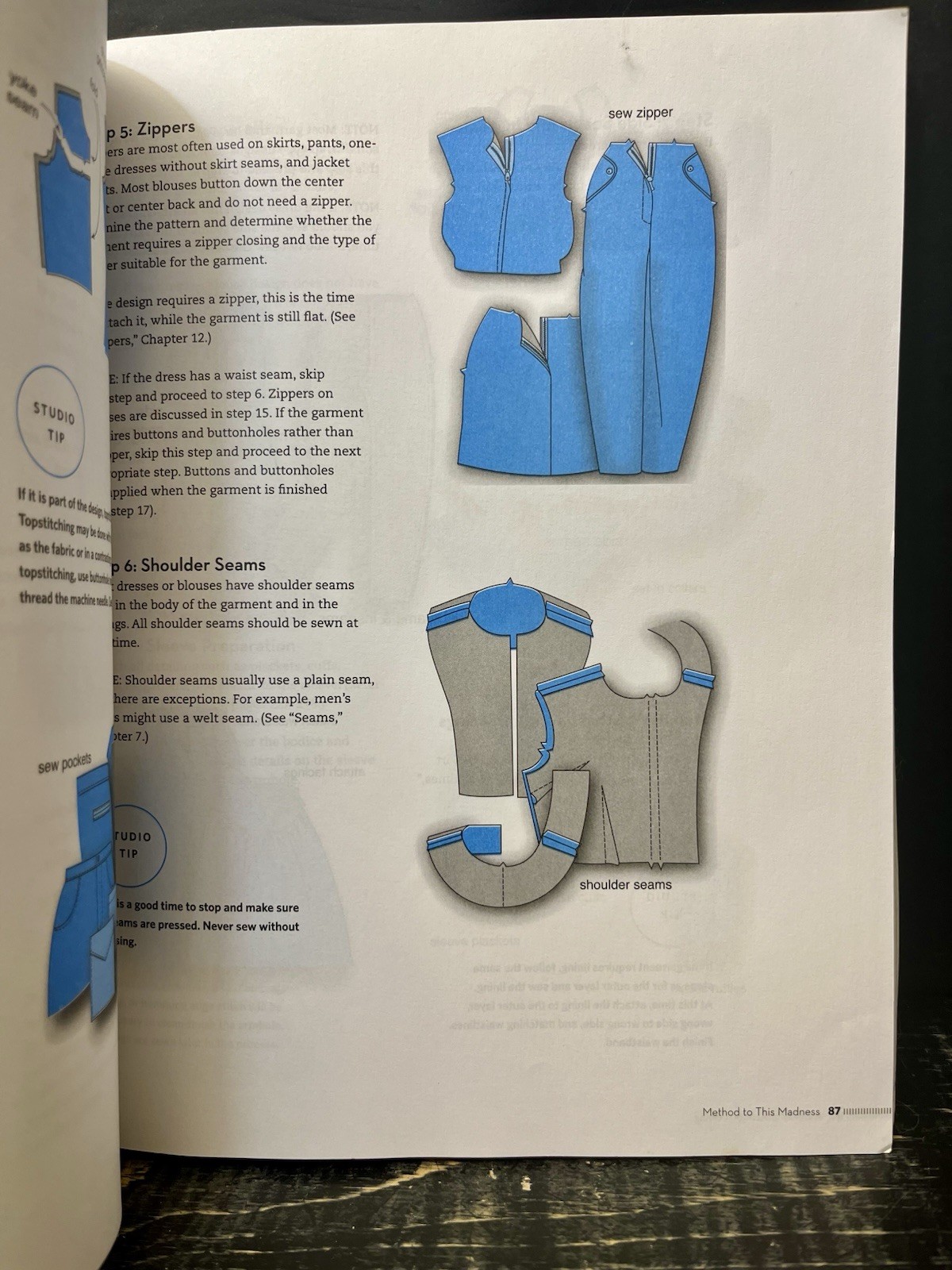 Guide to Fashion Sewing 5th Edition by Amaden-Crawford 2010 Paperback Accept A2