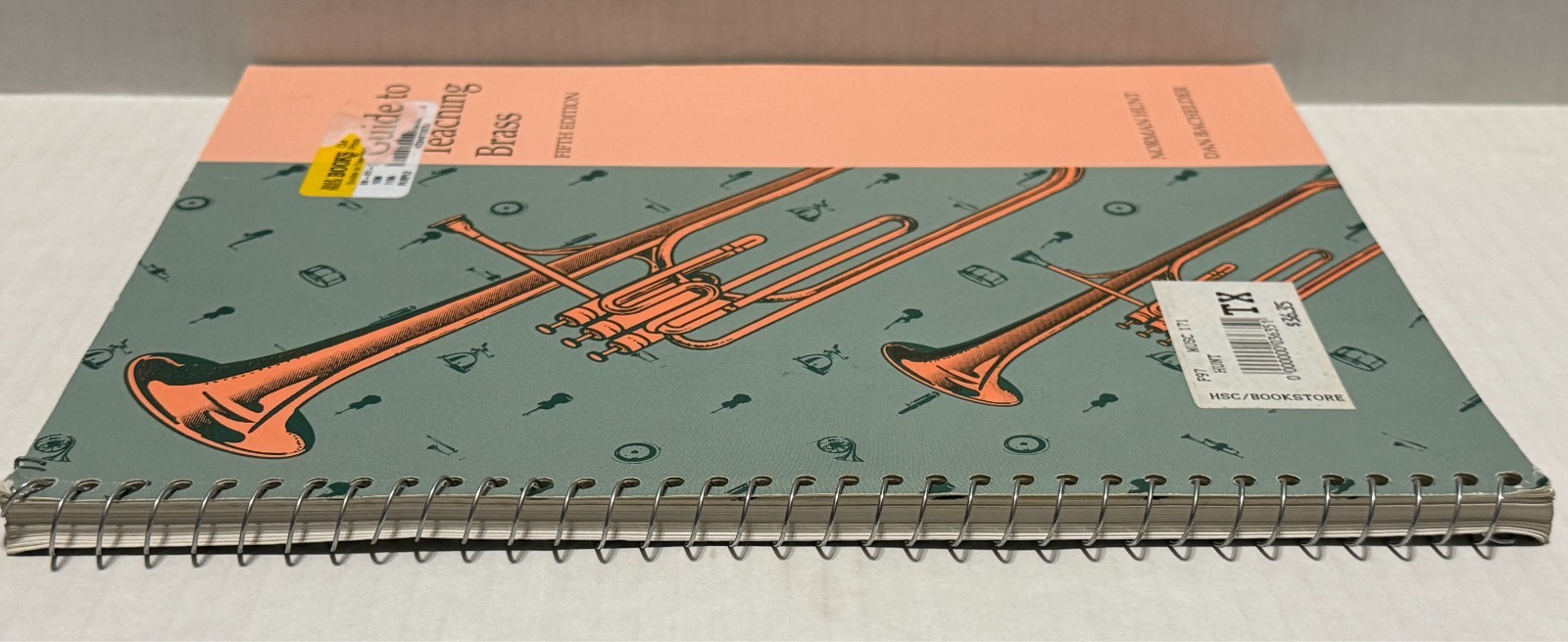 Guide to Teaching Brass Fifth Edition spiral notebook Norman Hunt Dan Bachelder