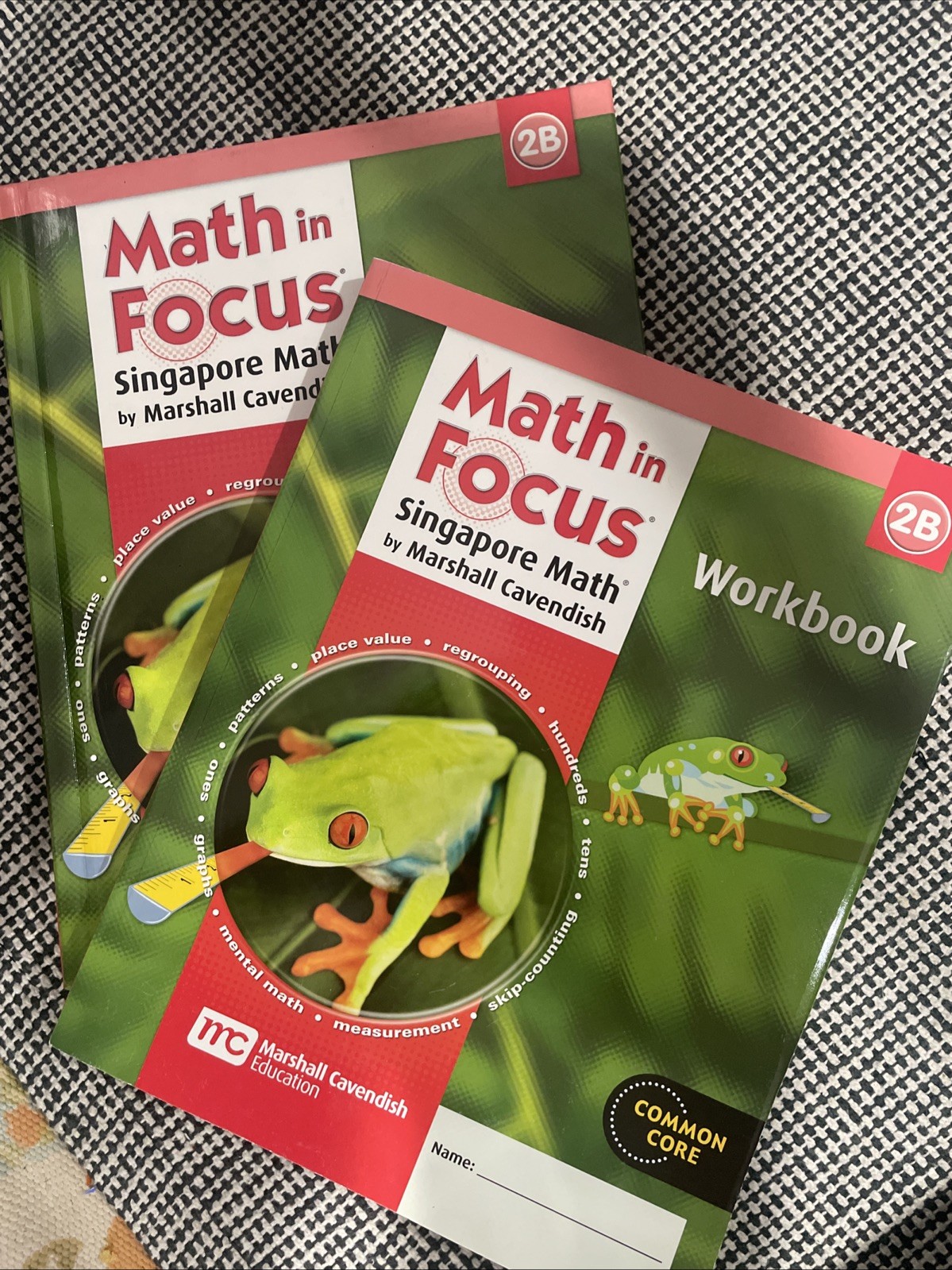 Math in Focus: Singapore Math: 2nd Grade Student 2B Textbook and Workbook Set