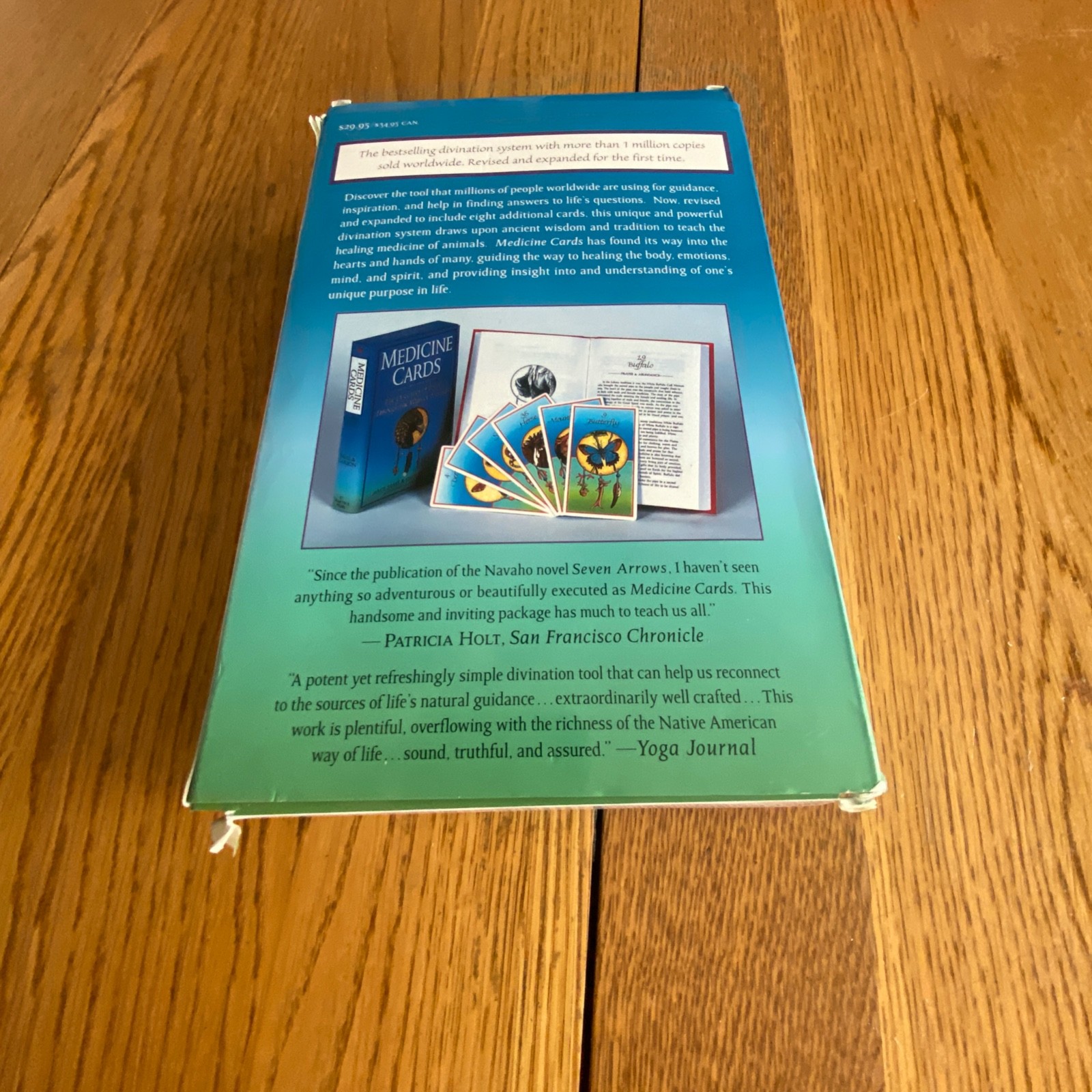Medicine Cards Revised Expanded Edition Book & Deck Jamie Sams Carson Set