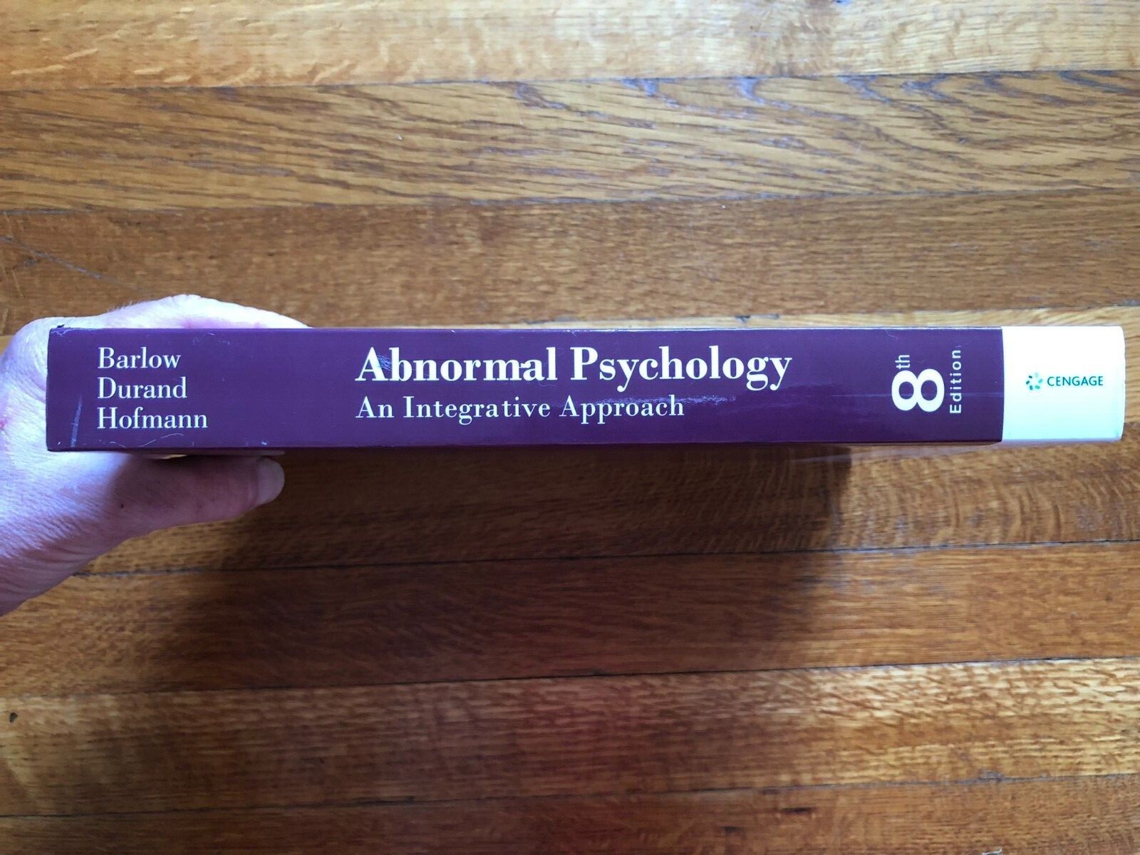 Abnormal Psychology An Integrative Approach Textbook, David H. Barlow – 8th Ed