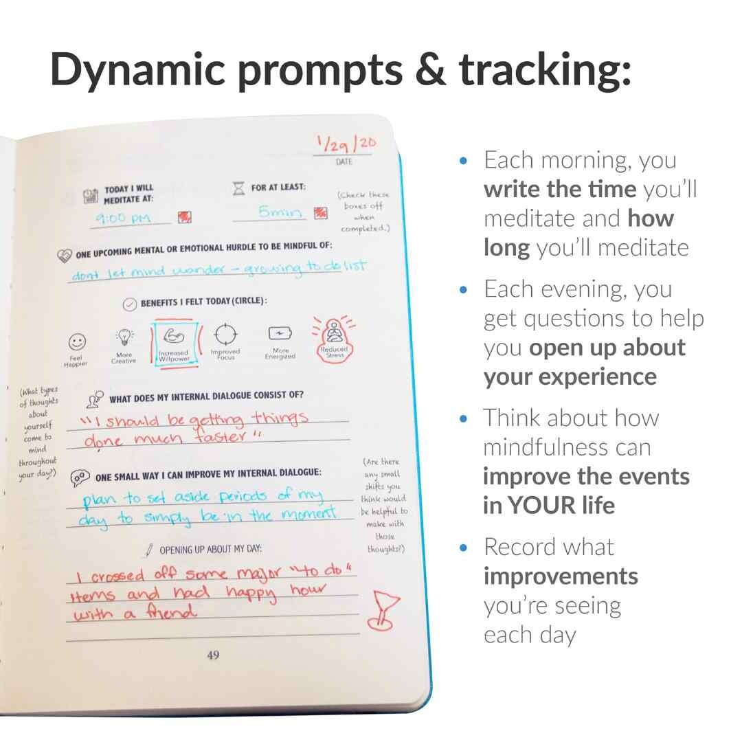 The Meditation Sidekick Journal. A Practical Guide to Exploring Mindfulness.