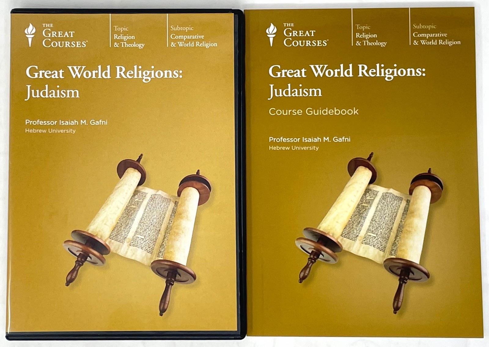 The Great Courses GREAT WORLD RELIGIONS Lot 5 Titles DVD + Guide Books Nice!