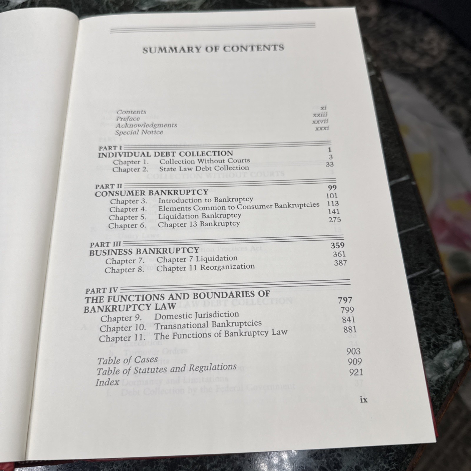 The Law of Debtors and Creditors Sixth Edition hardcover Book Warren Westbrook