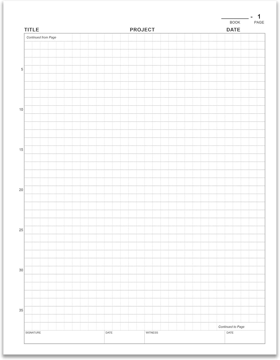 Student Lab Notebook Laboratory Notebooks – 50 Pages (8.5” X 11”) – Scientific