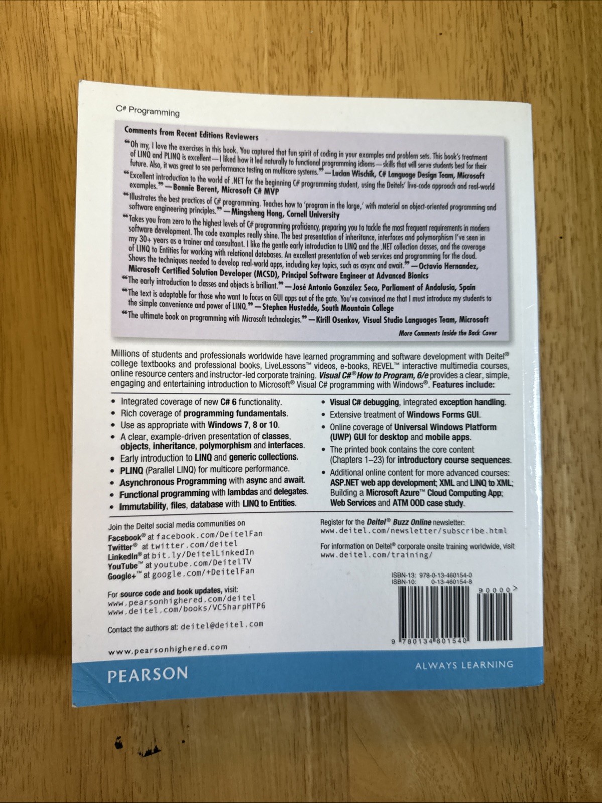 Visual C# How to Program by Harvey Deitel and Paul Deitel (2016, Paperback)