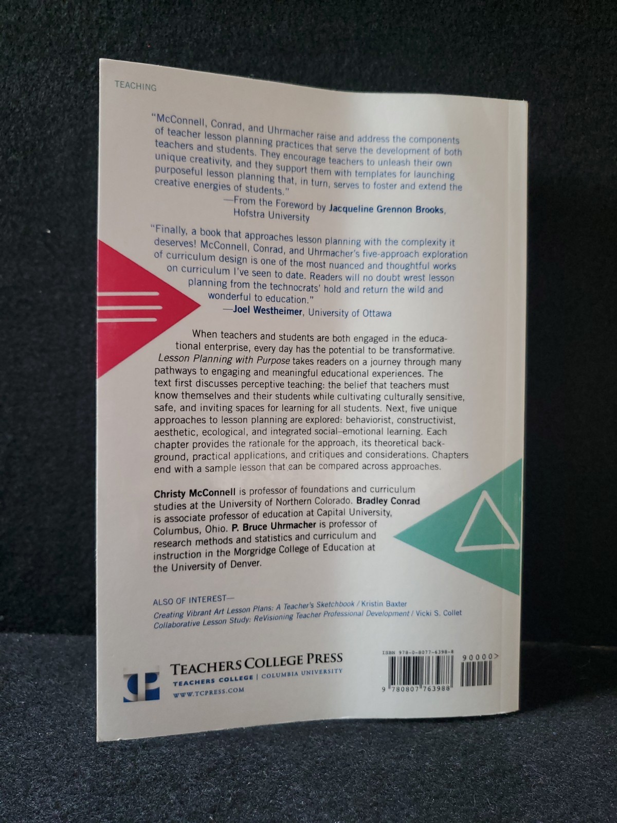 Lesson Planning With Purpose Five Approaches to Curriculum Design PB 2020