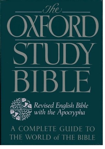 The Oxford Study Bible: Revised English Bible with Apocrypha … – 9780195290004