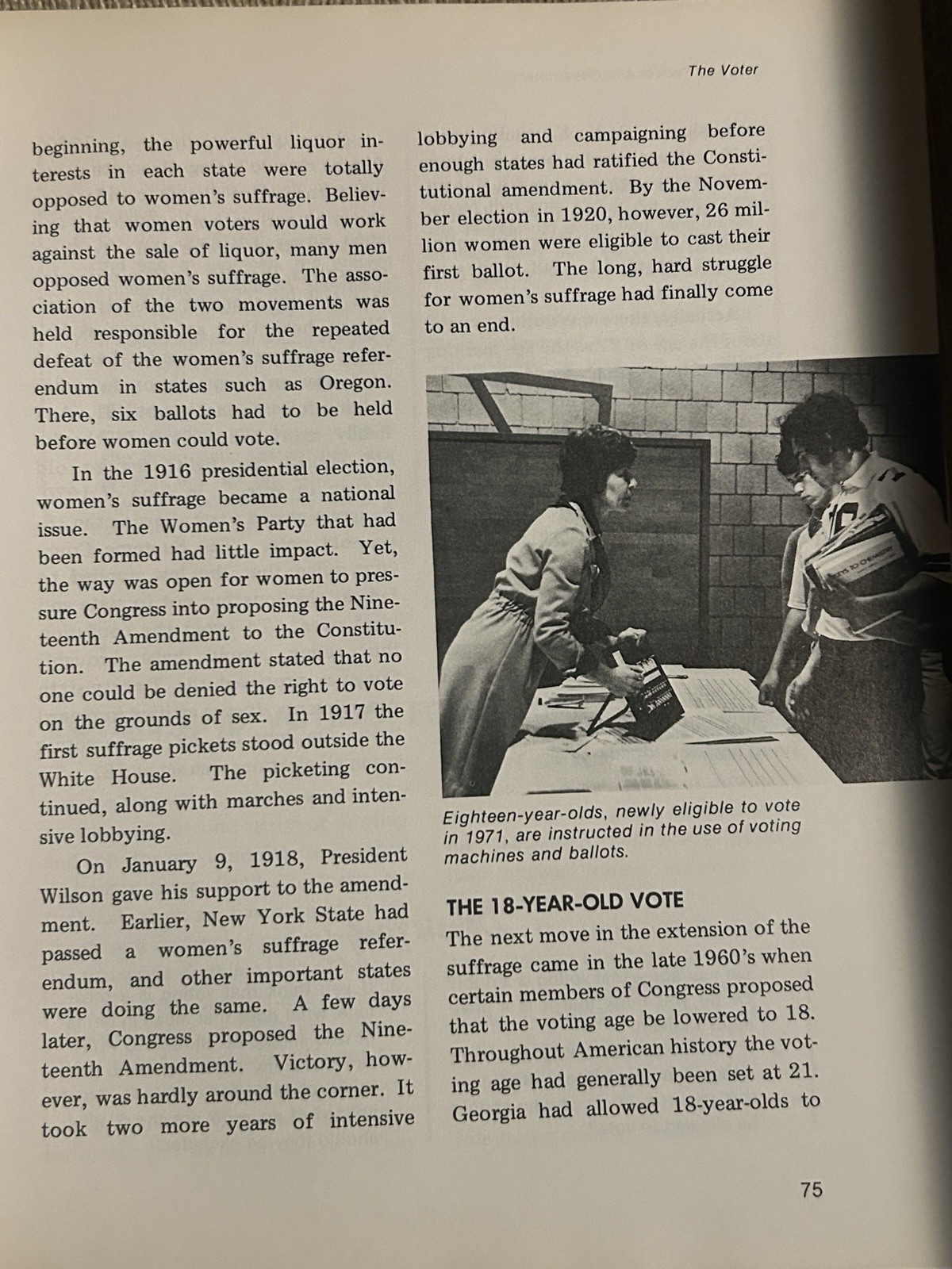 Vintage U.S. Civics Textbook ‘Practical Politics And Government In The U.S.’ ‘76