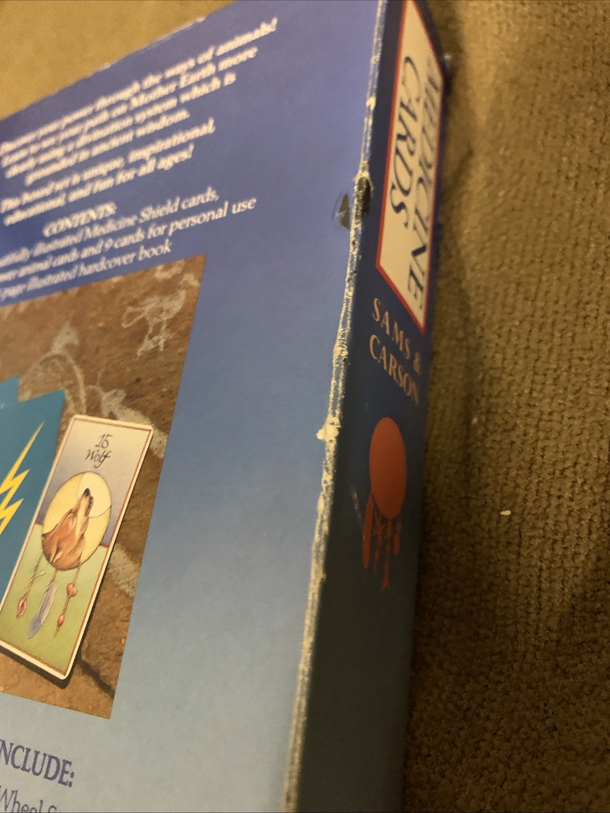 Medicine Cards Jamie Sams Vintage 1988 Box Set Vintage Brand New