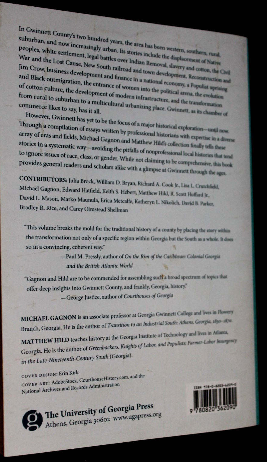 GWINNETT COUNTY, GEORGIA : Transformation of the American South (2022 TPB)