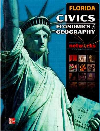 CIVICS Economics & Geography – Hardcover, by Richard C Remy – Very Good