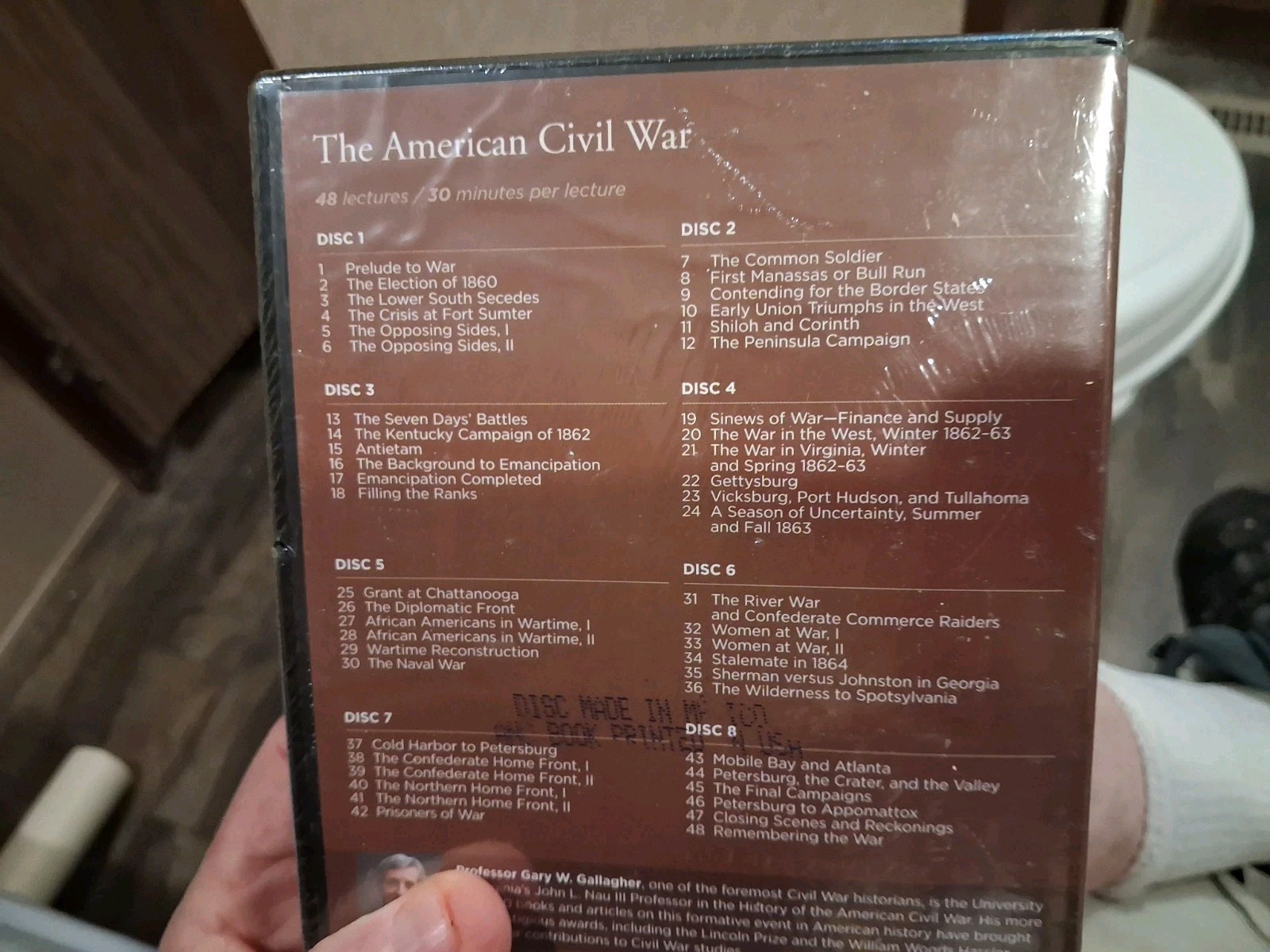 The Great Courses The American Civil War 8 DVD Set & Guidebook NEW Sealed