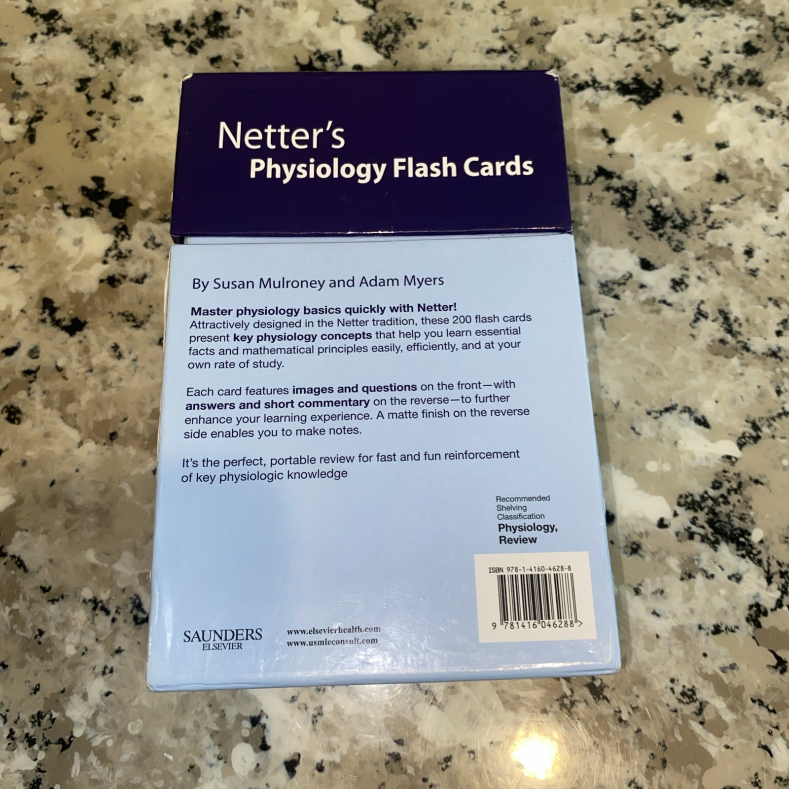 Netter Basic Science Ser.: Netter’s Physiology Flash Cards