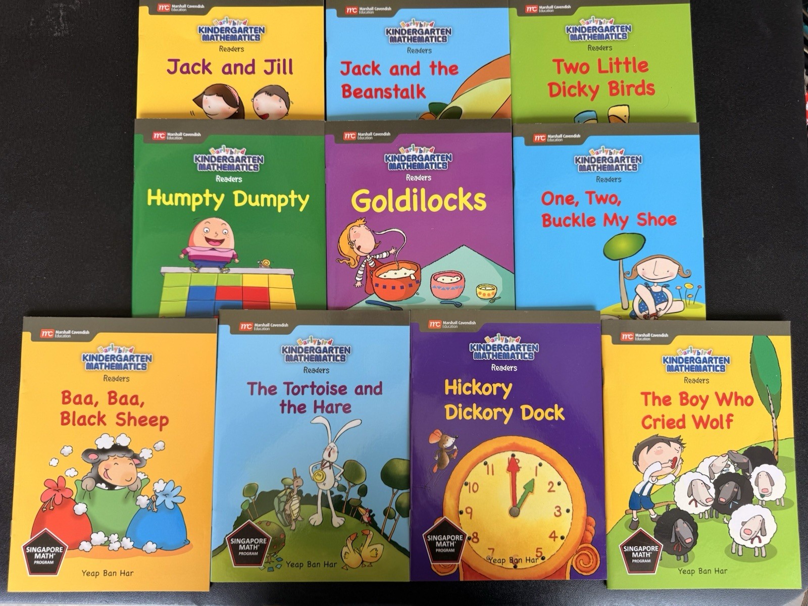 Singapore Math Early Bird Kindergarten Mathematics Readers