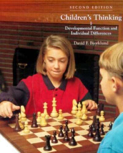 Children’s Thinking: Developmental Function and Individual Differences by