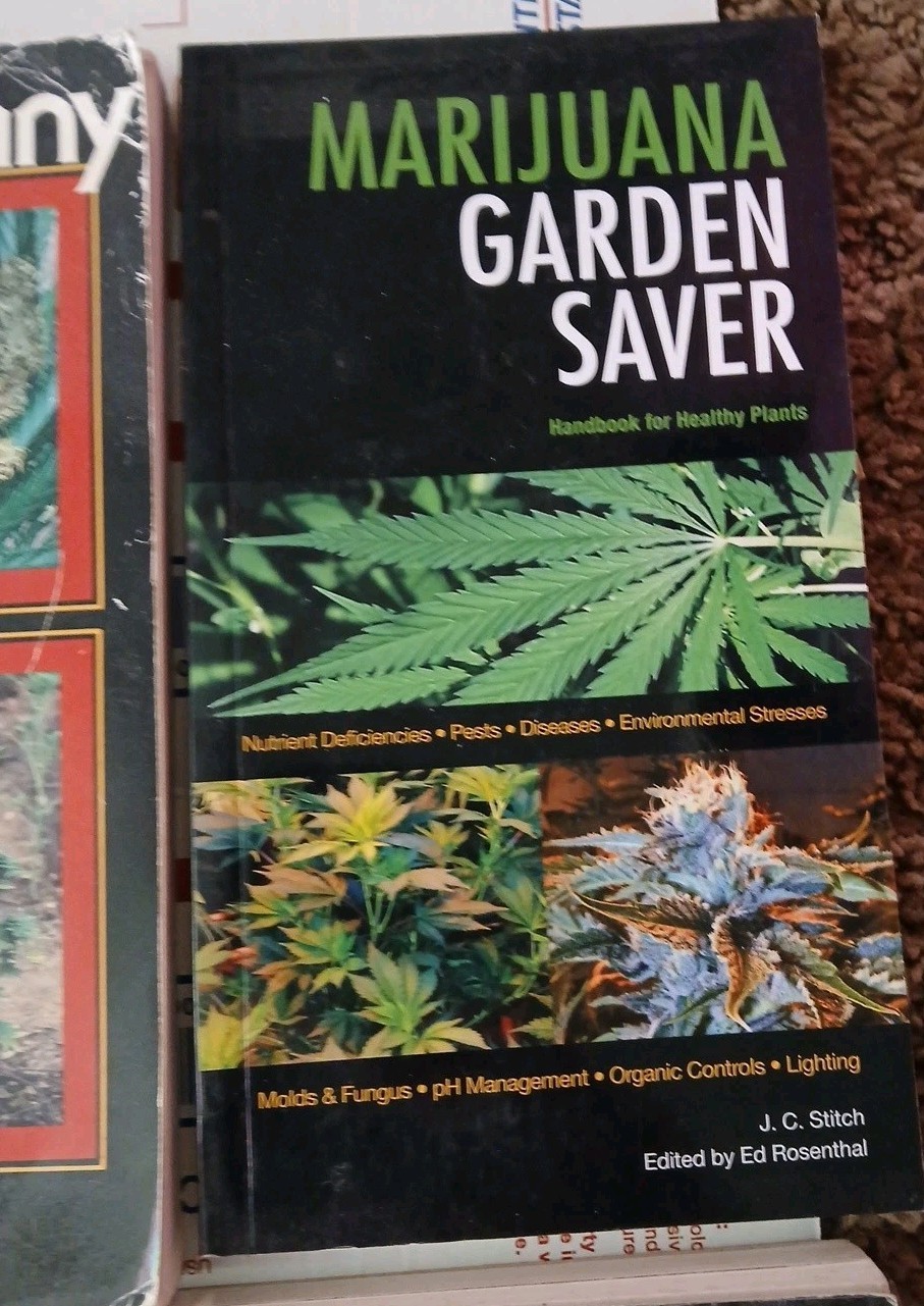 Lot Of 6 Cannabis Cultivation Books Jorge Cervantes Ed Rosenthal Mel Frank +