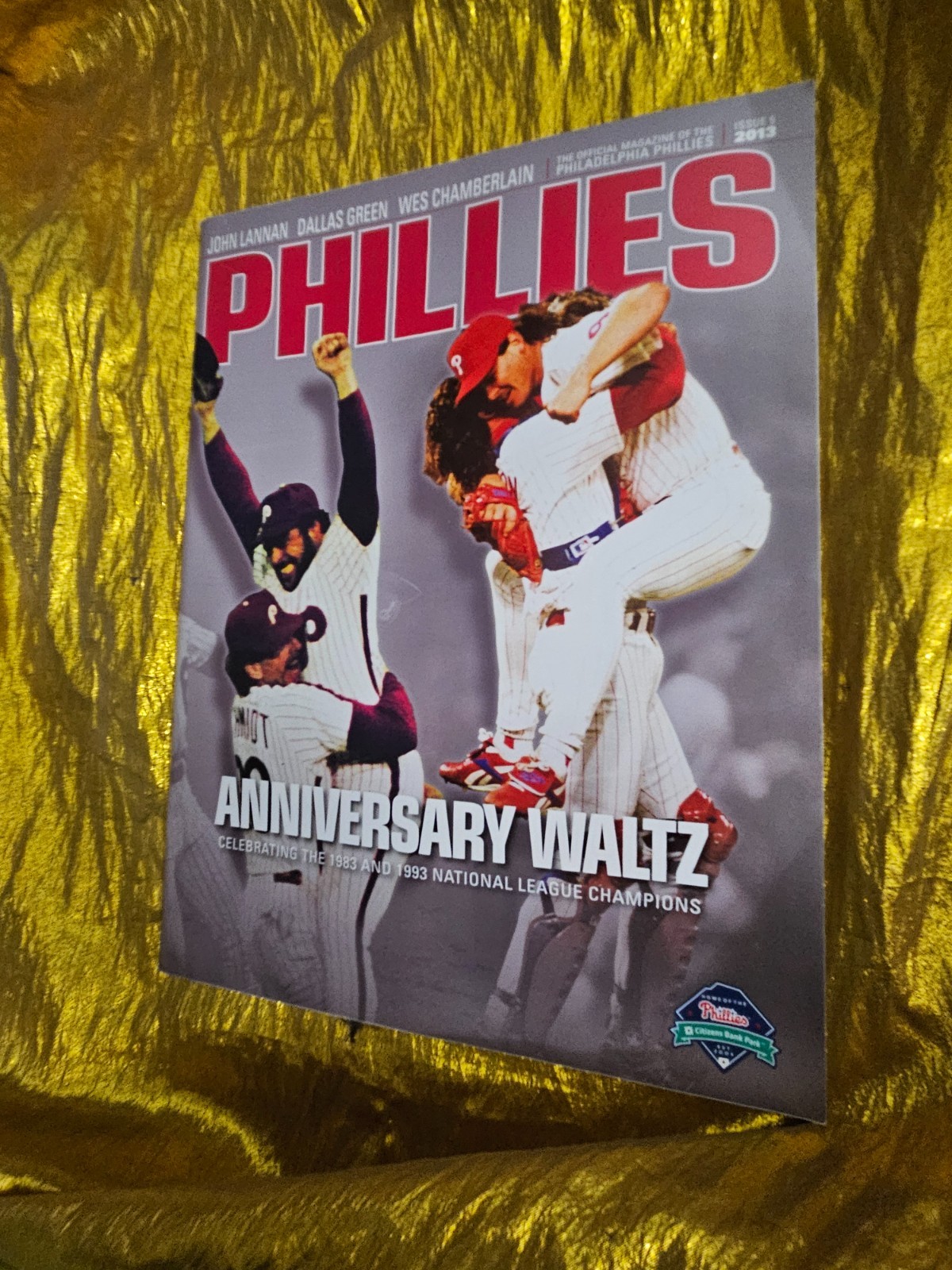 PHILADELPHIA PHILLIES MAGAZINE Issue FIVE 5 2013 96 Pages 1983 1993 ANNIVERSARY