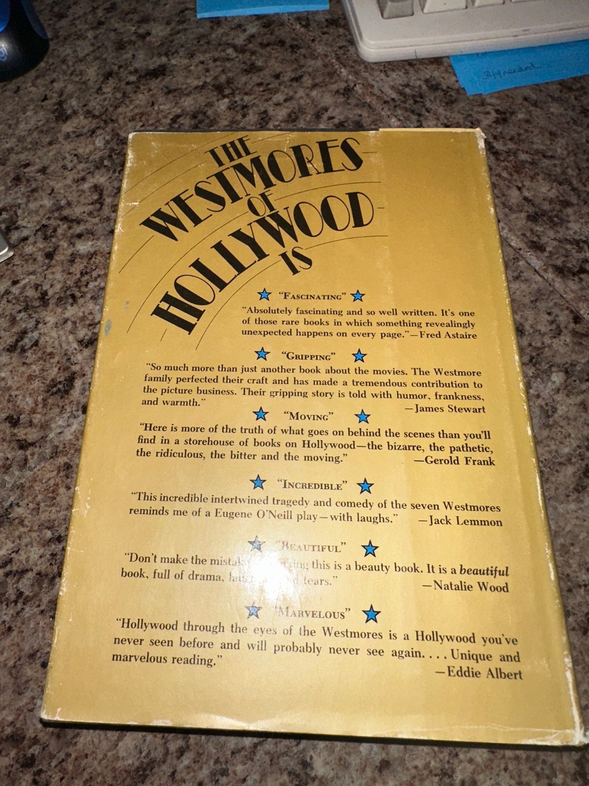 The Westmores of Hollywood 1976 1st Ed/DJ Frank Westmore Makeup Movie History