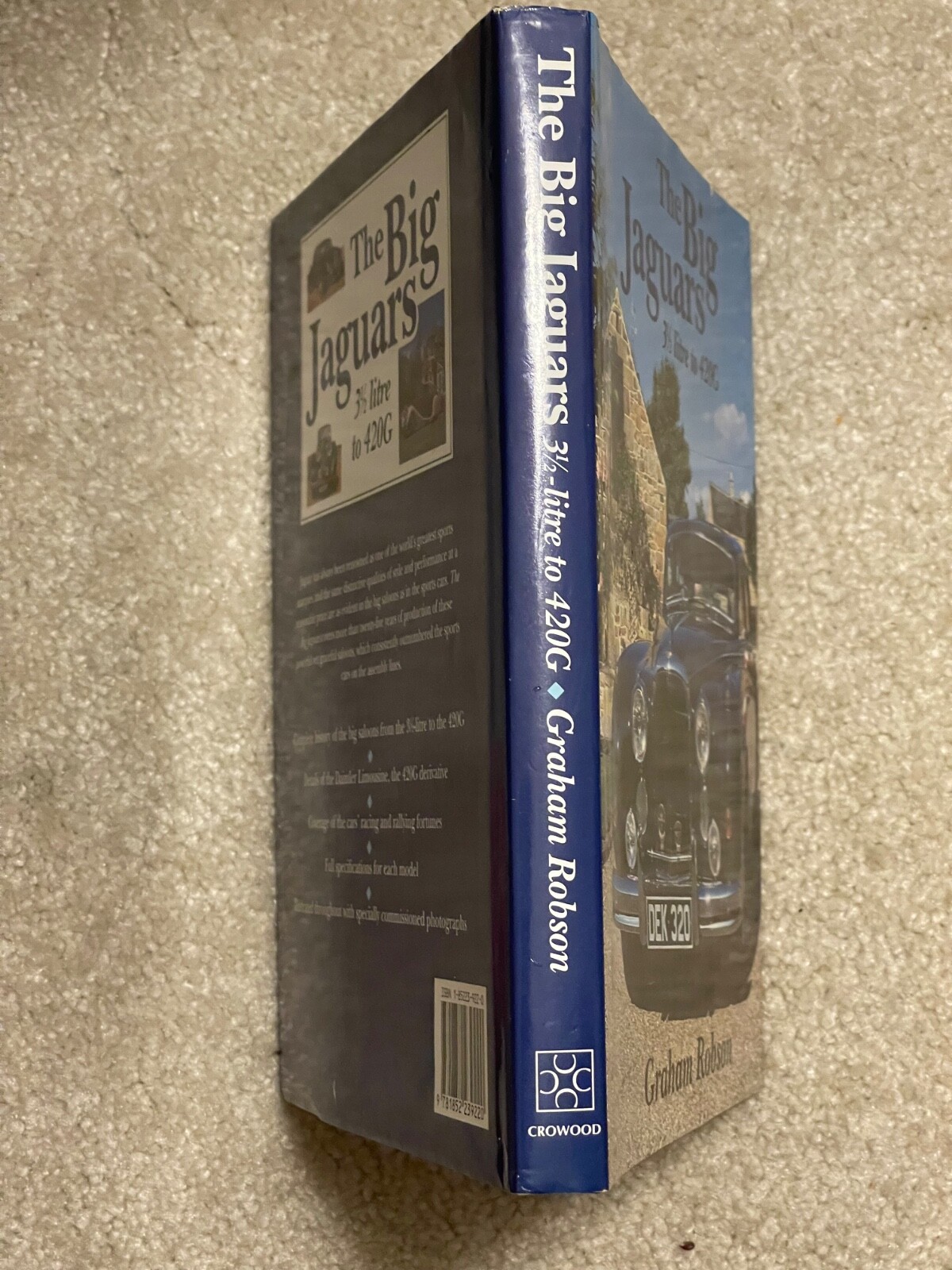 The Big Jaguars 3 1/2 Litre-420G by Graham Robson (1995, Hardcover)