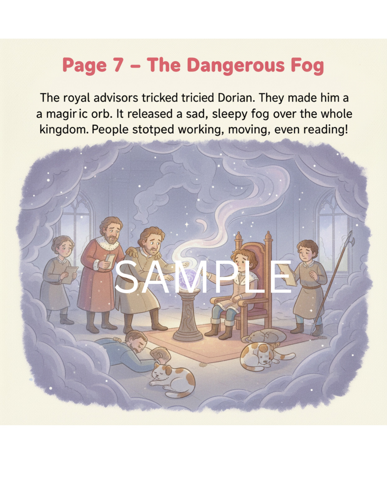 The Lazy Prince | Kids Storybook Book | Printable Digital Download