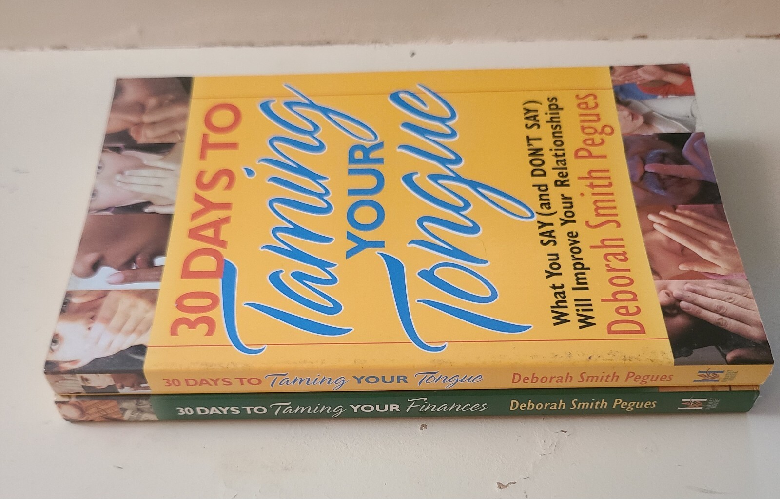 2 Book Lot by Deborah Smith ~30 Day to Taming Your Tongue + Taming Your Finances