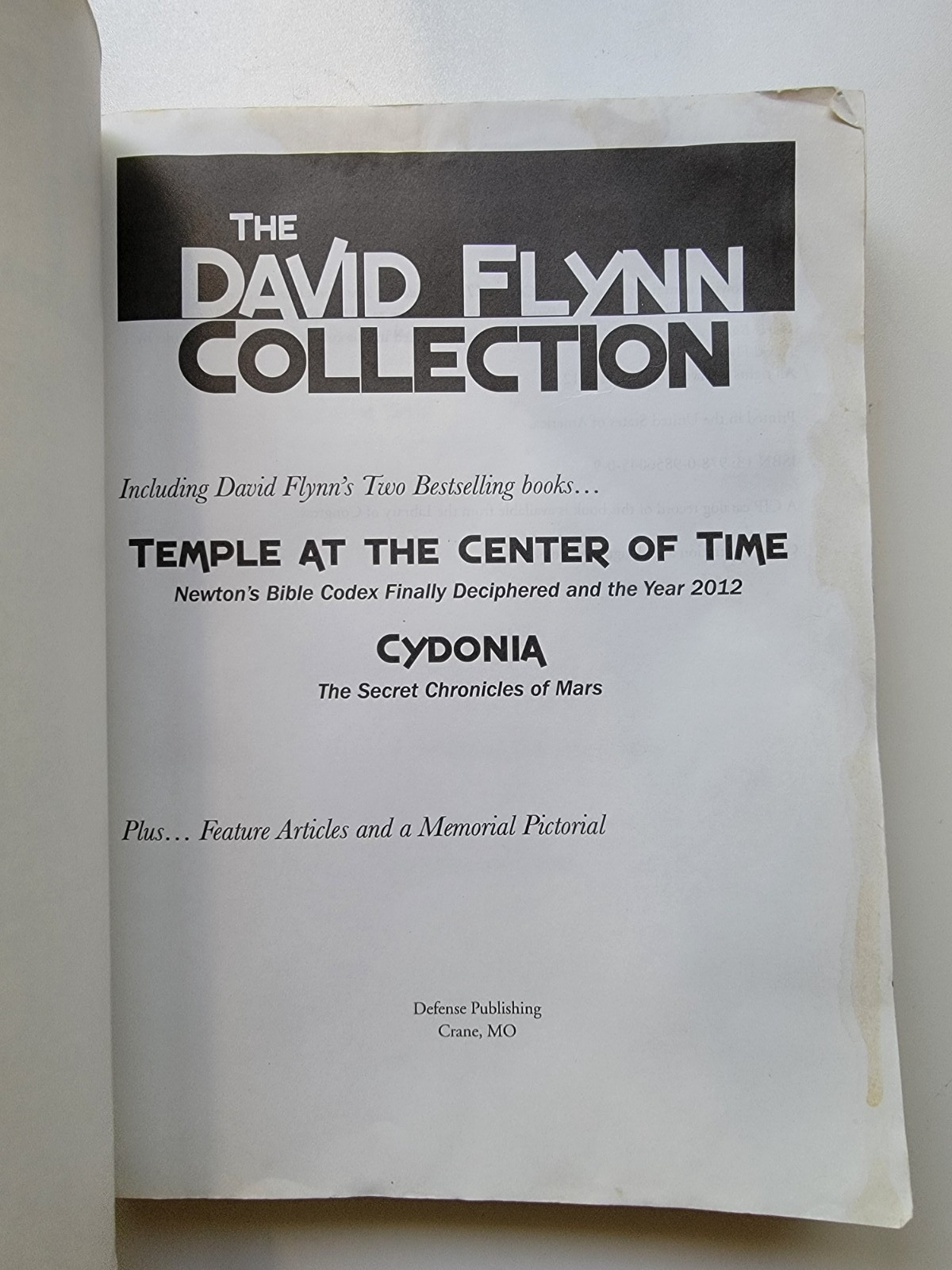 David Flynn Collection by David Flynn (2012, Trade Paperback)