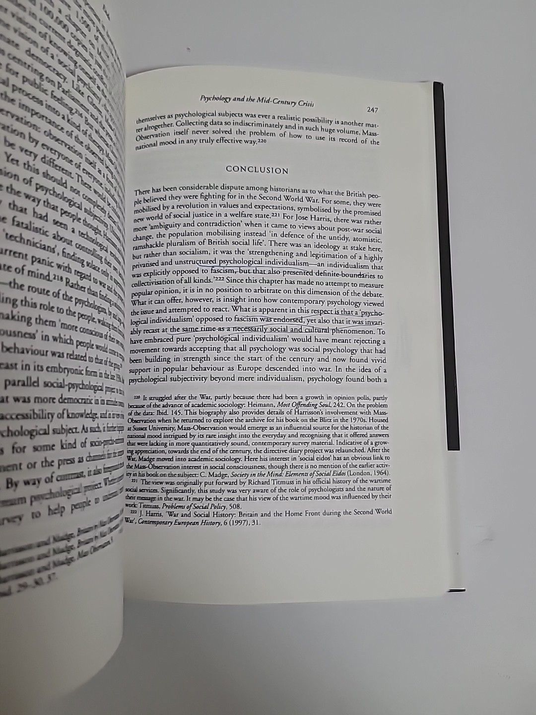 Psychological Subjects : Identity, Culture, and Health in Twentie