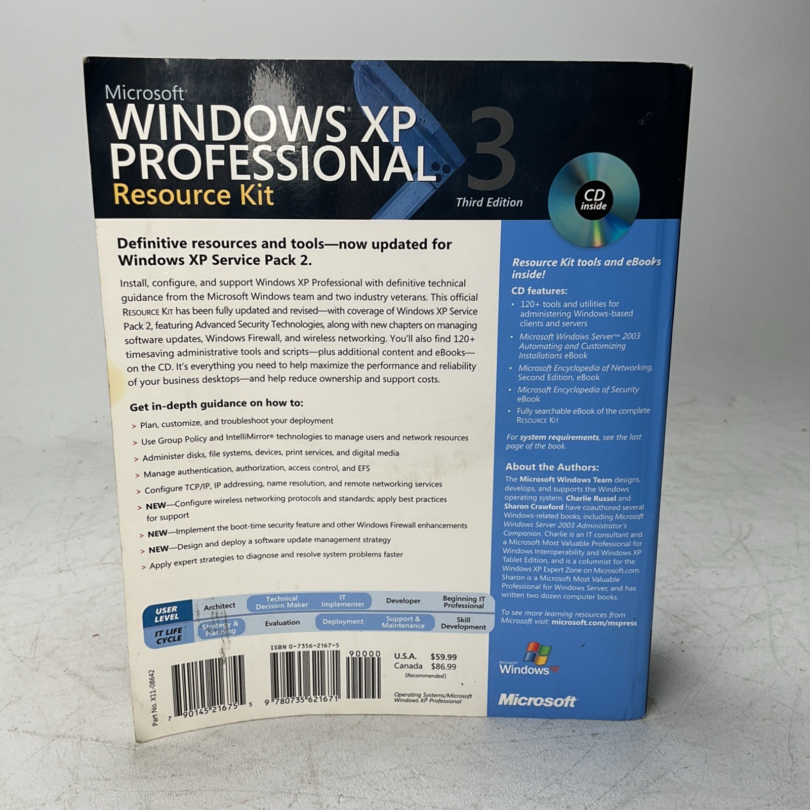 Resource Kit Ser Microsoft Windows XP Professional Third Microsoft Corporation
