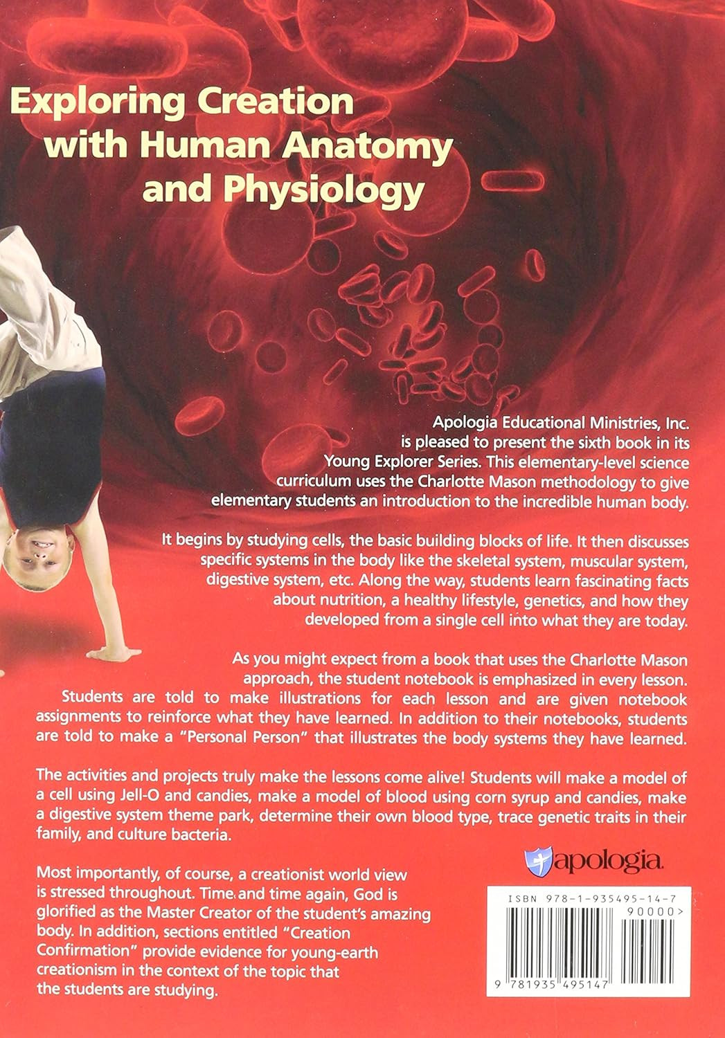 Exploring Creation with Human Anatomy and Physiology (Young Explorer Series)
