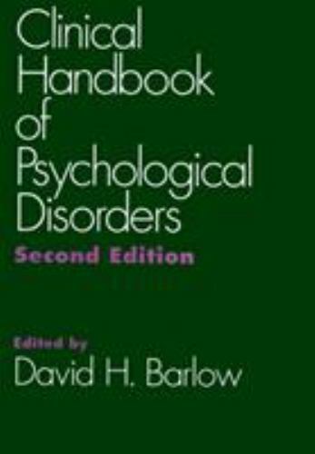 Psychological Disorders : A Step-by-Step Treatment Manual by David H. Barlow (19