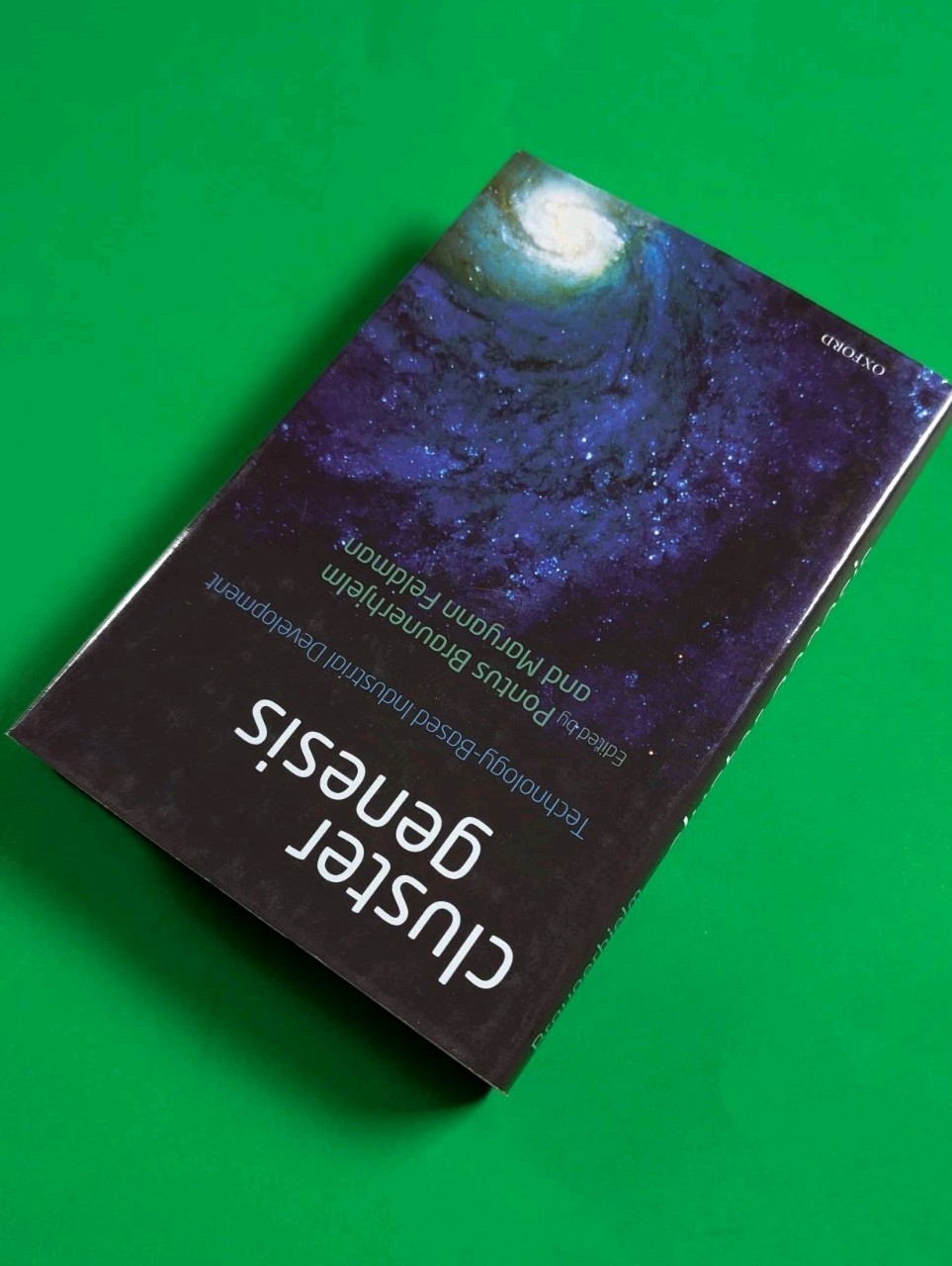 SIGNED Cluster Genesis Feldman 2006 Oxford HC Association Copy to Mark Crowell