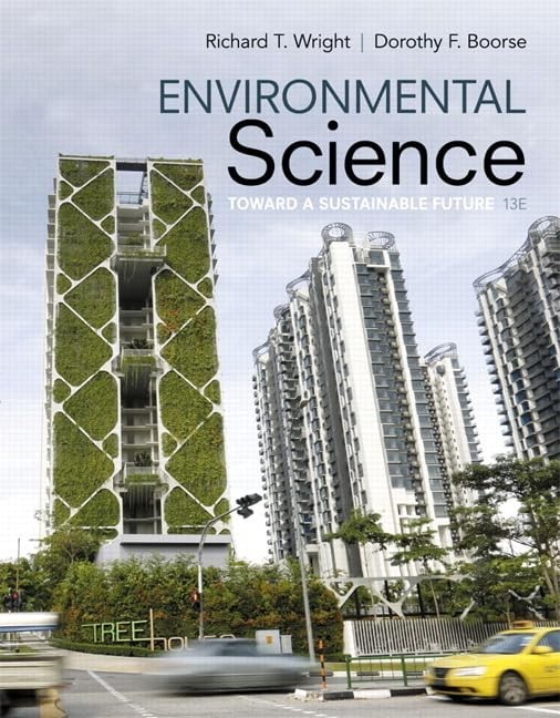Environmental Science: Toward A Sustainable Future – ISBN: 9780134011271 – Used