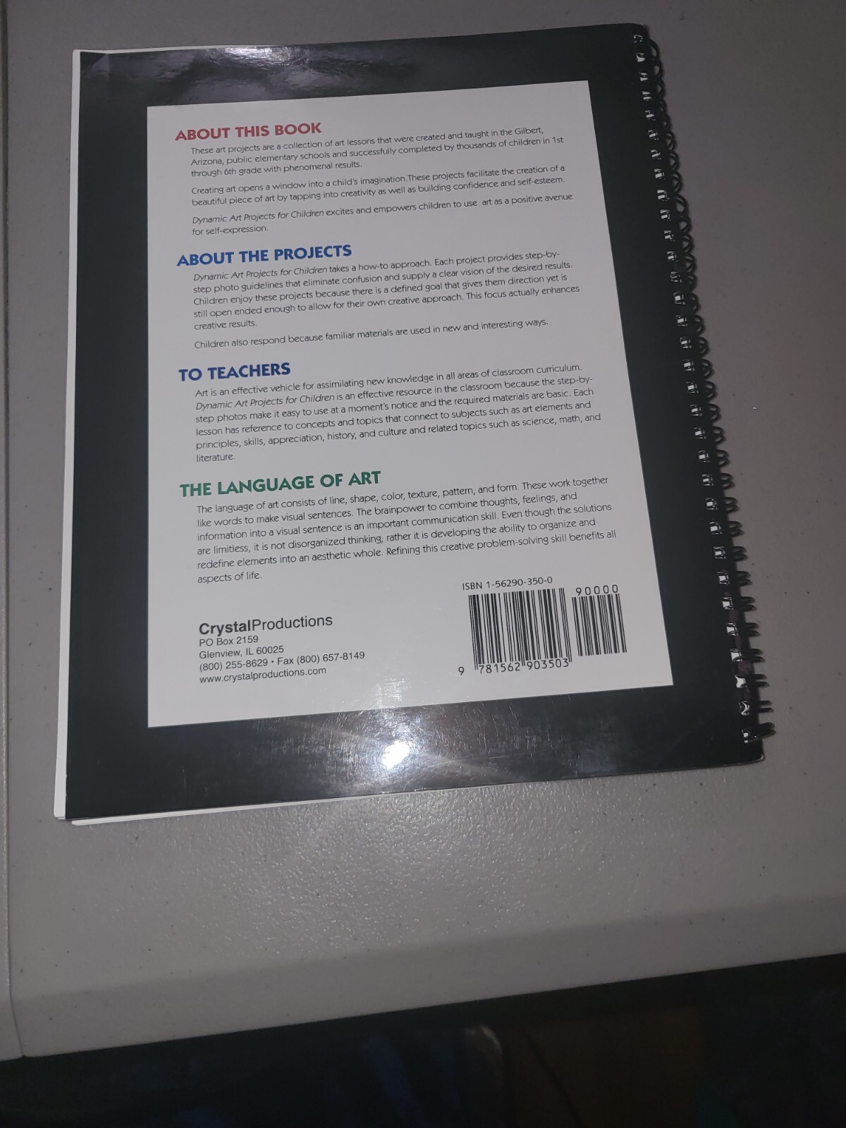 Dynamic Art Projects for Children by Denise Logan (2005, Spiral)