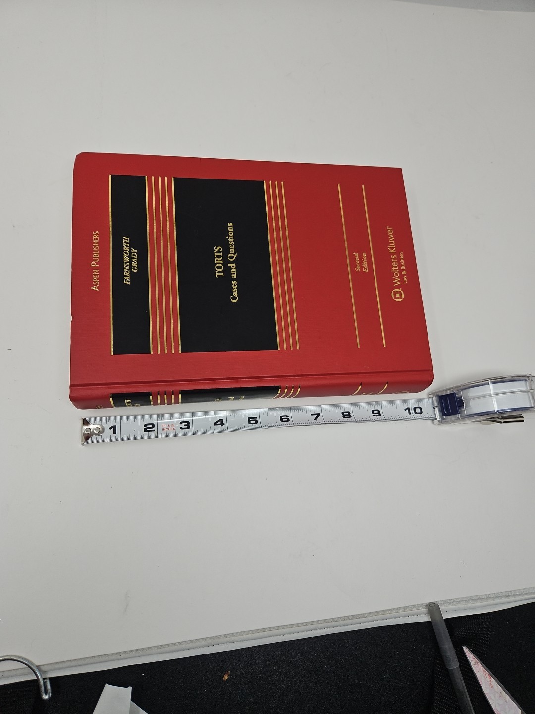 Torts – Cases and Questions 2nd Edition; Farnsworth, Grady
