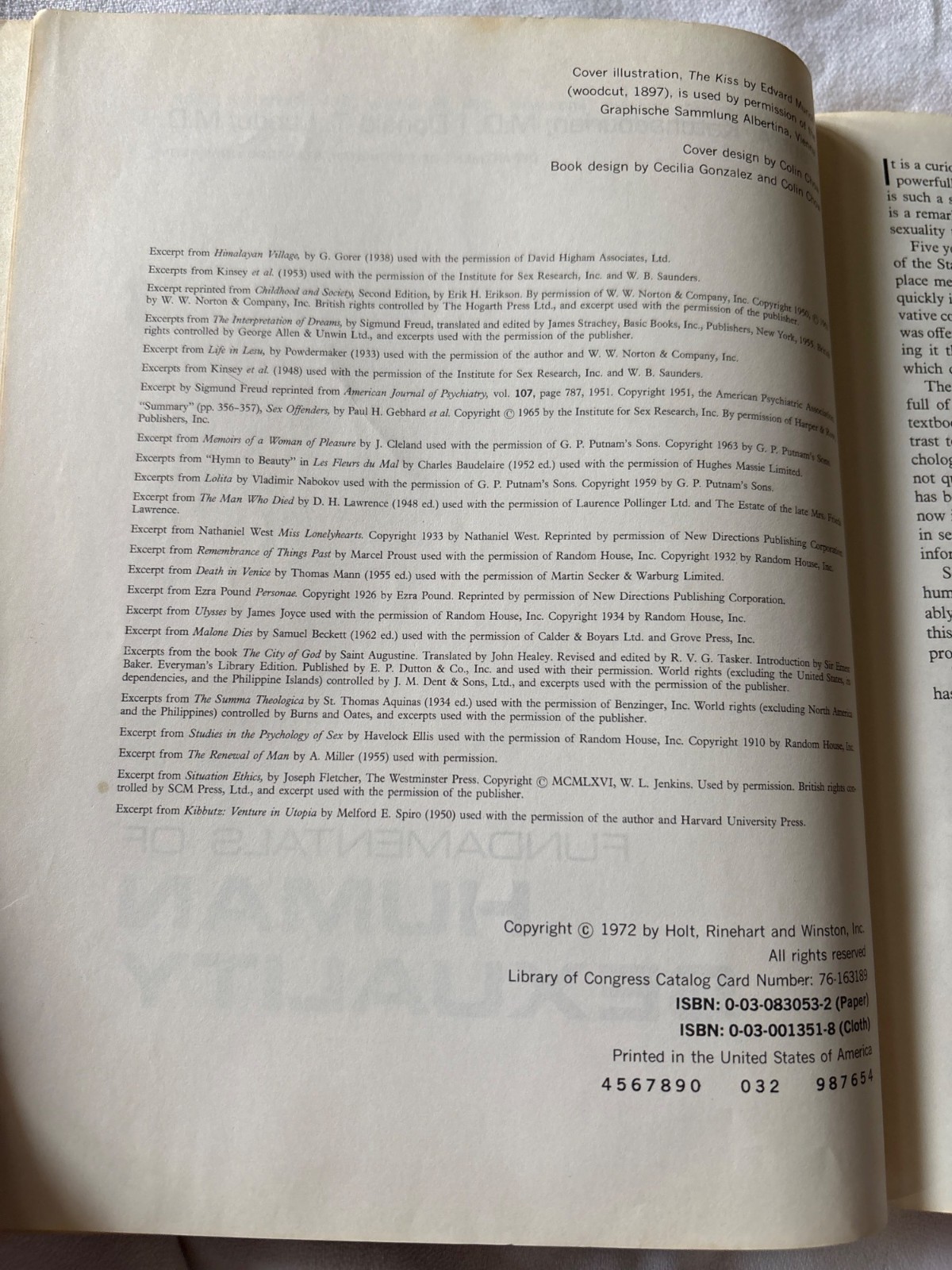 Fundamentals Of Human Sexuality By Herant A. Katchadourian & Donald T. Lunde 197