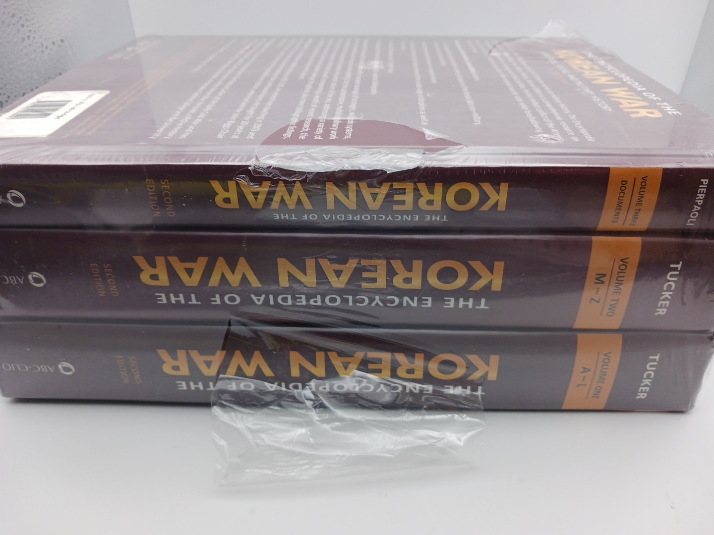Encyclopedia of the Korean War By Tucker Complete 3 Volume Set Hardbacks NW Seal