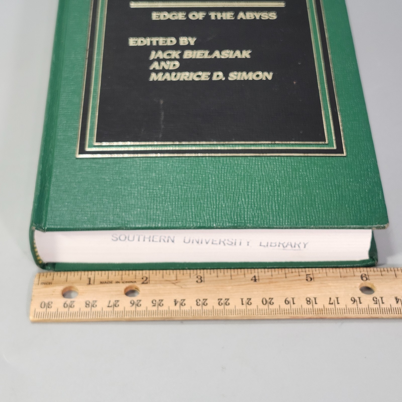 Polish Politics Edge Abyss 1960 HC Book Poland Rise of Solidarity Martial Law