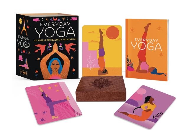 Everyday Yoga : 50 Poses for Healing & Relaxation, Paperback by Running Press…