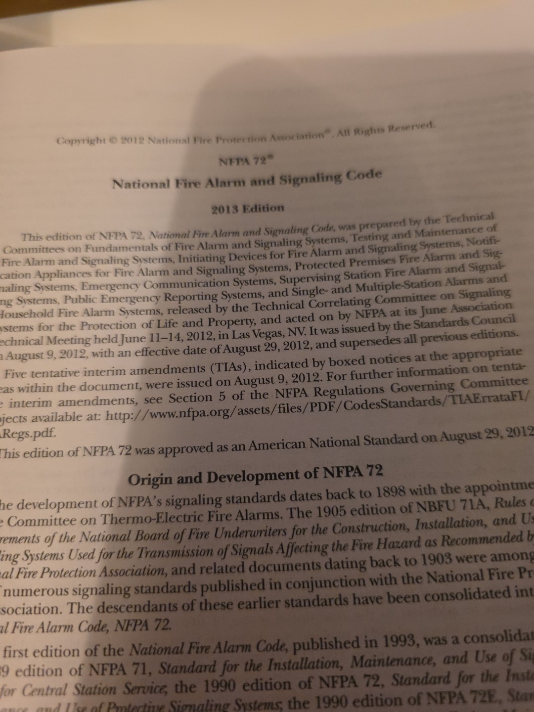 NFPA 72, National Fire Alarm and Signaling Code by National Fire Protection