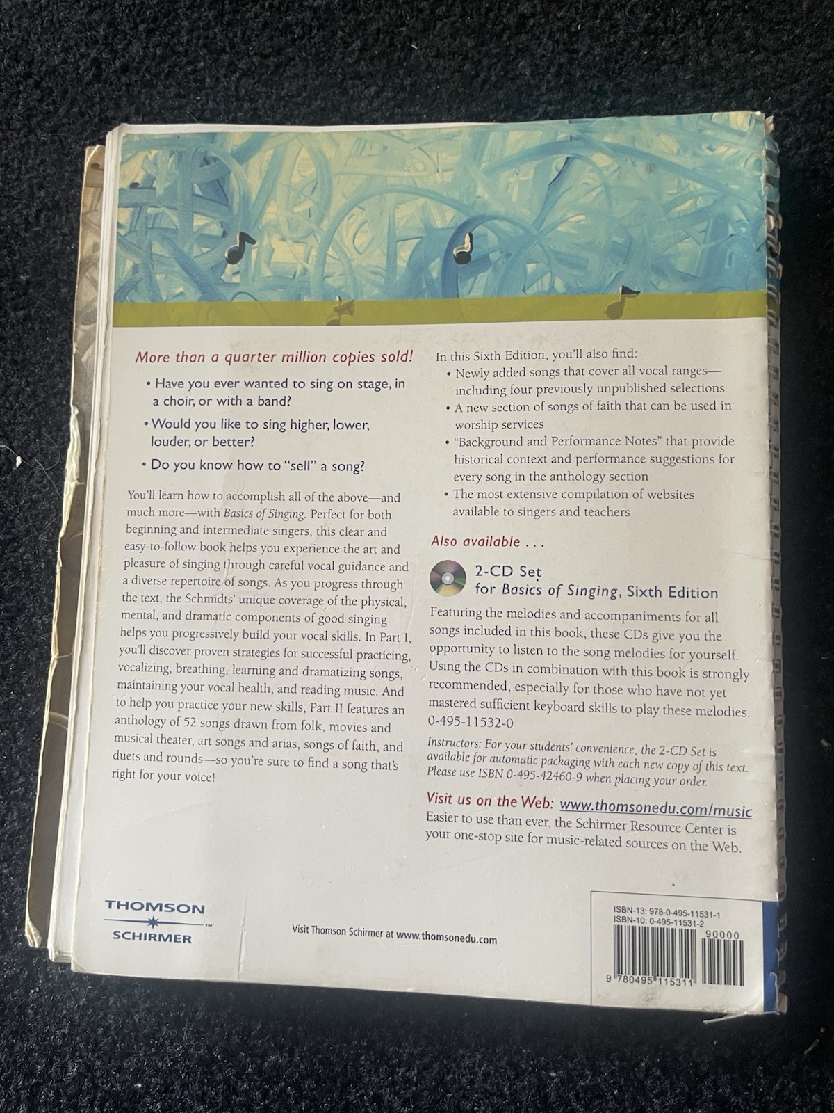 Basics of Singing by Heidi Counsell Schmidt and Jan Schmidt (2007, Trade…